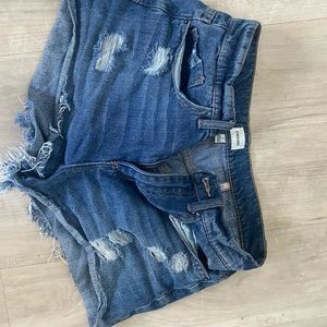 Forever 21 high waisted jean shorts Small